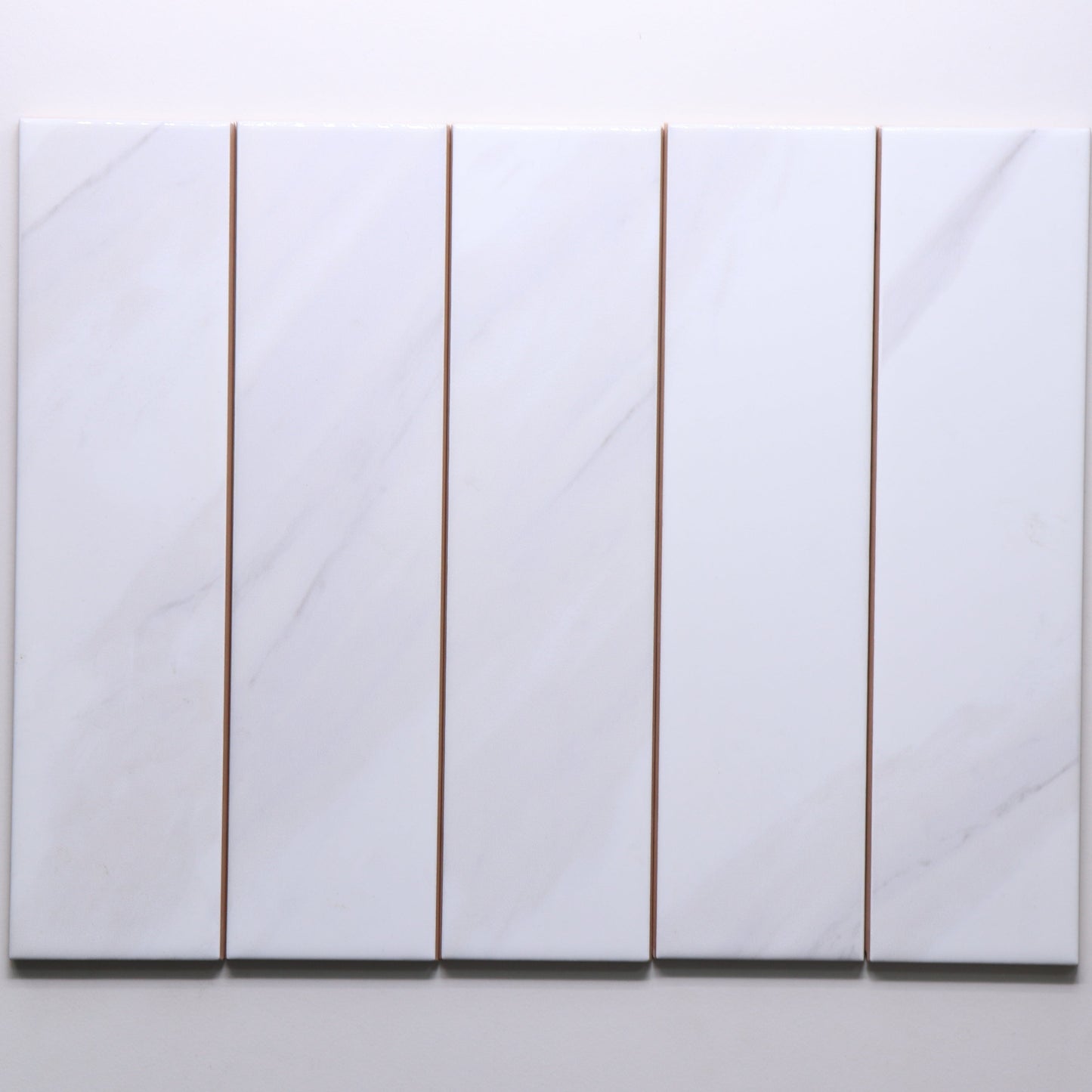 3" x 12" Subway Tile in Glossy Carrara