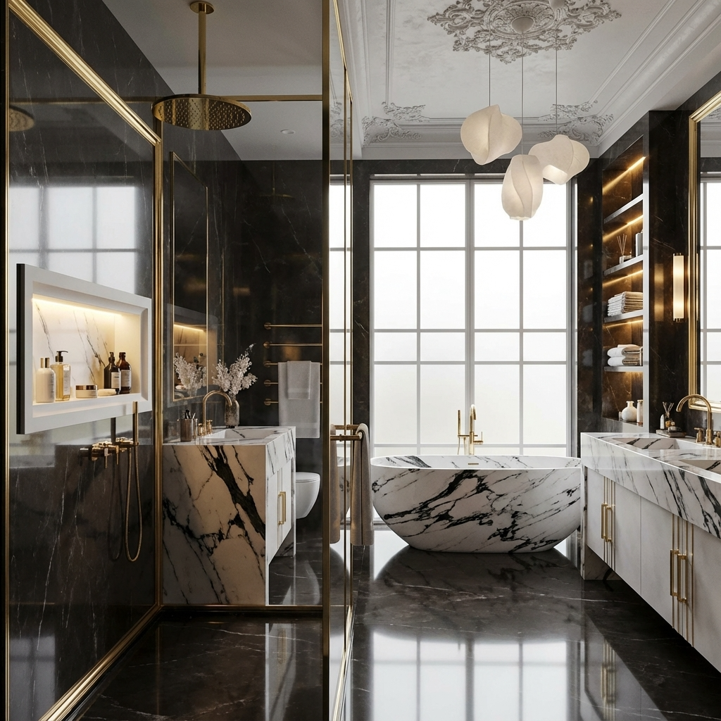 ArtiStone 16" x 24" Shower Niche in Super White (Loose Shelf)