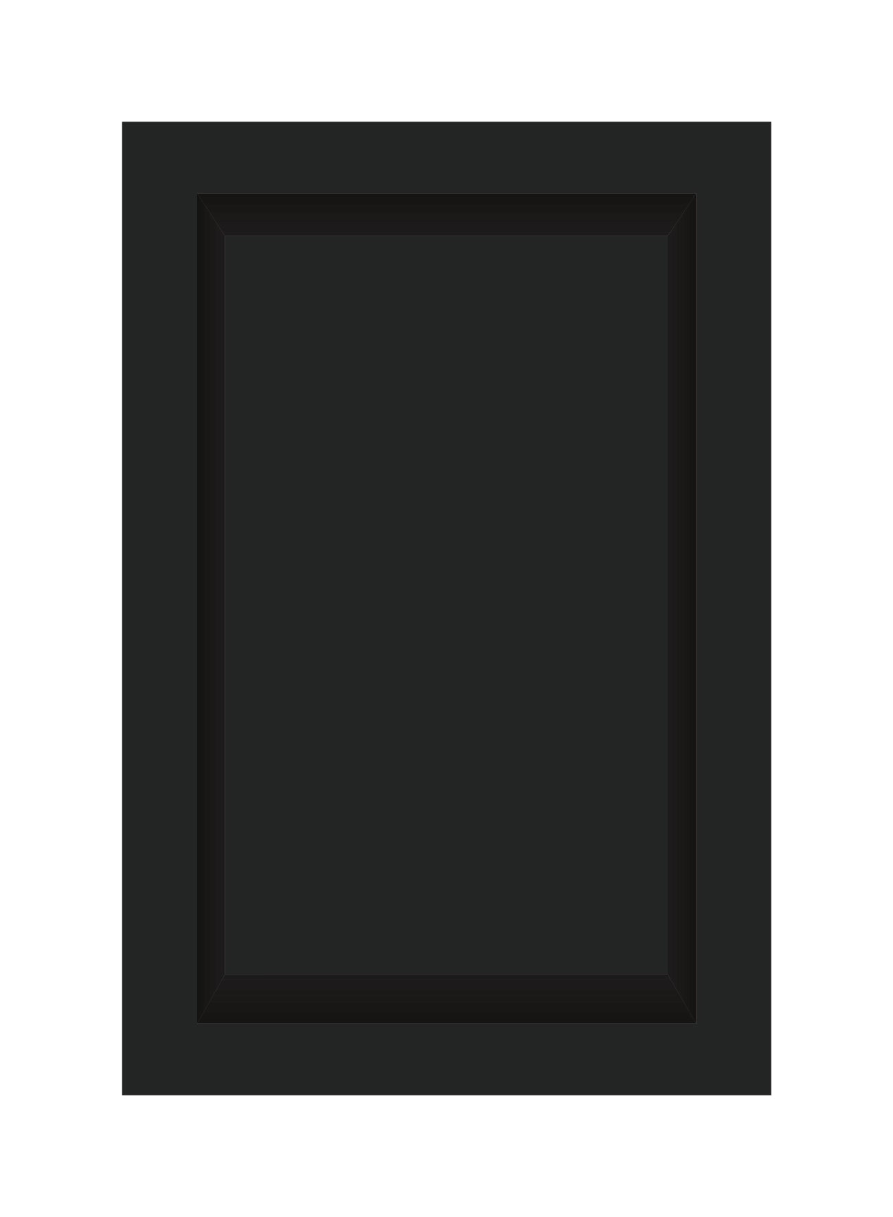 ArtiStone 16" x 24" Shower Niche in Pure Black (Loose Shelf)