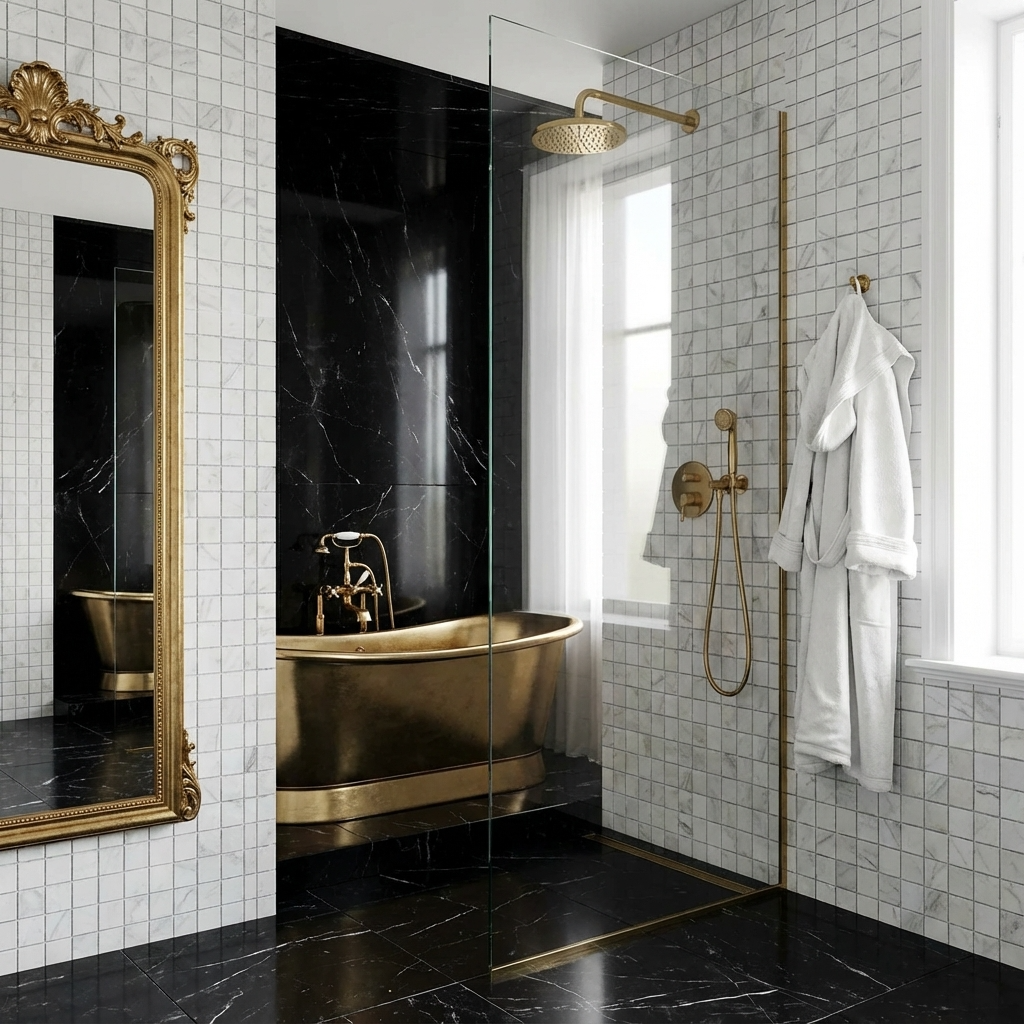 2" Carrara Square Tile