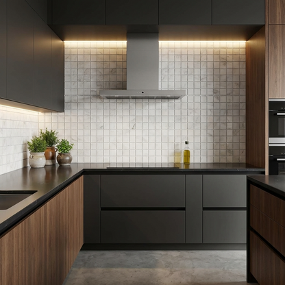 2" Carrara Square Tile