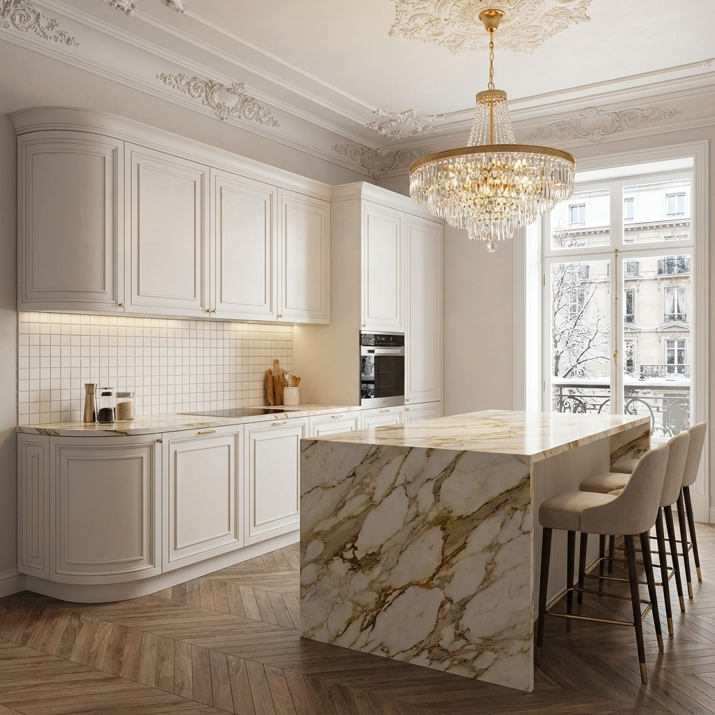 2" Square Tile in Off White (Non Slip)