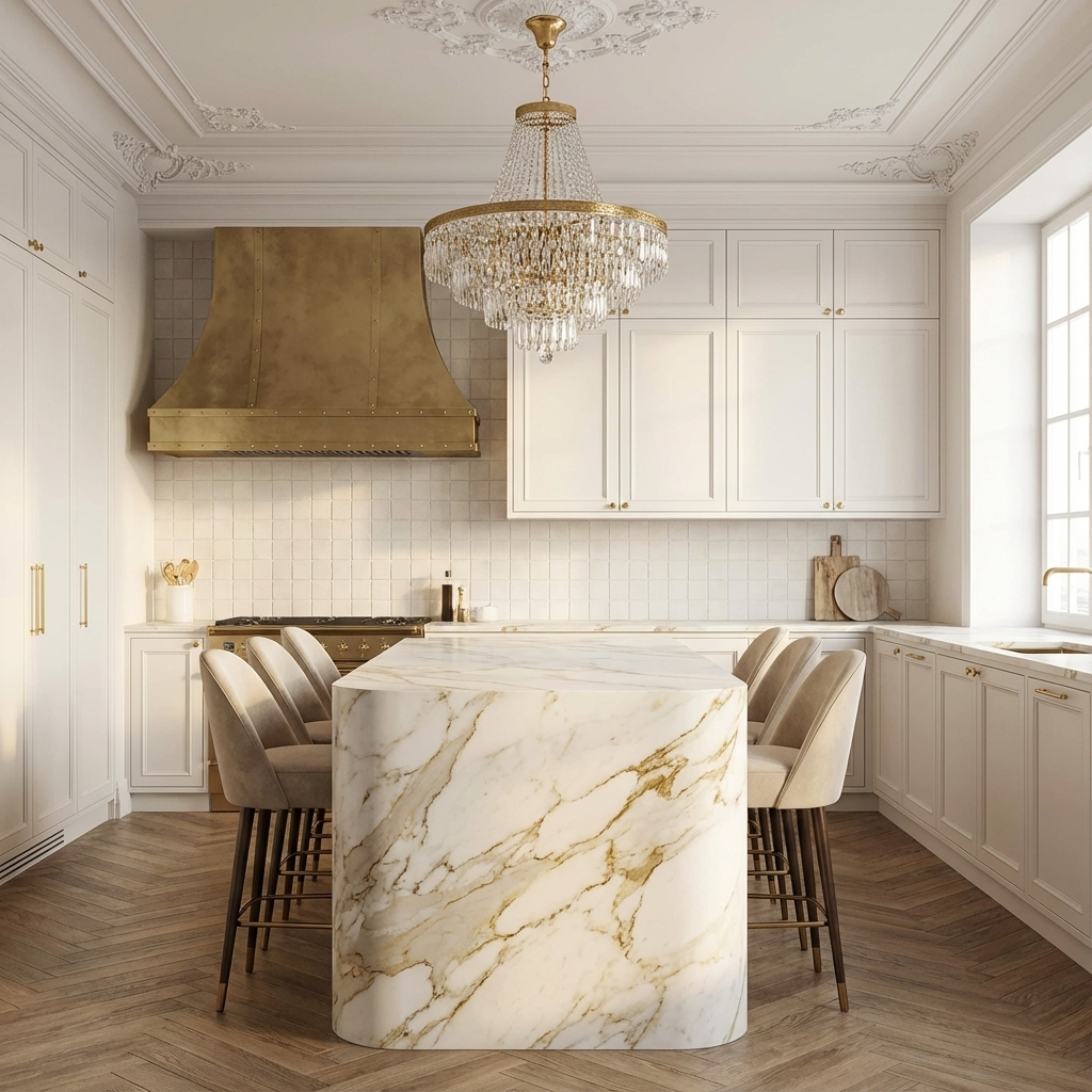 2" Square Tile in Off White (Non Slip)