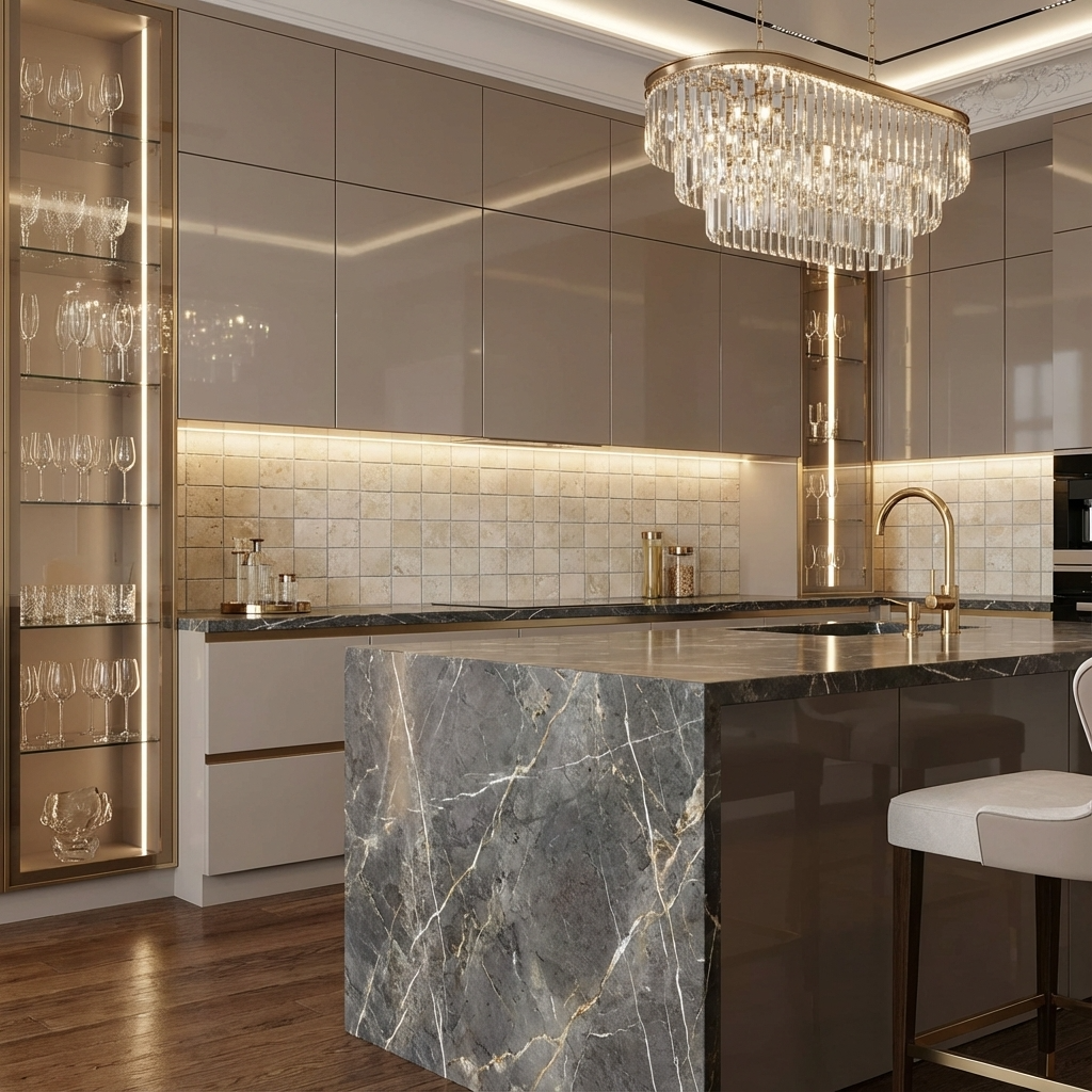 2" Square in Textured Beige