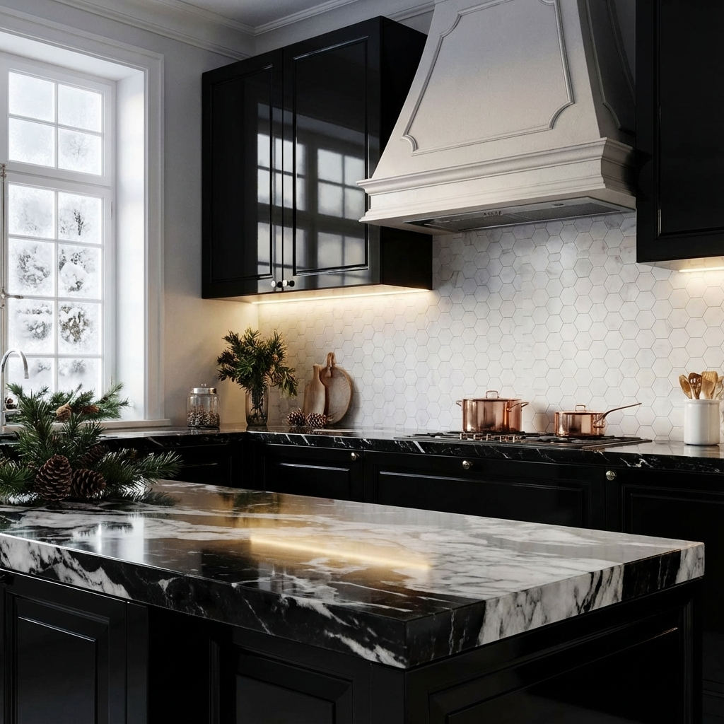 3" Carrara Hexagon Tile