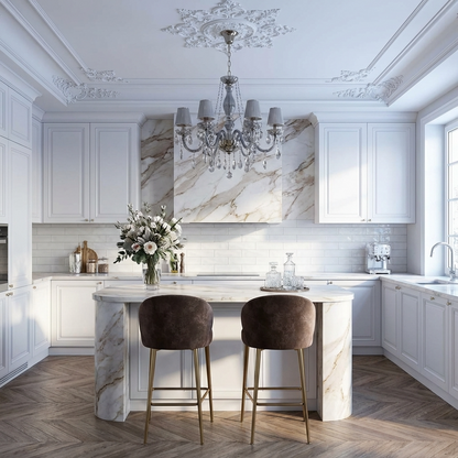 3" x 12" Wavy Subway Tile in Vista Silky White