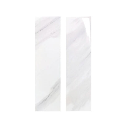 3" x 12" Subway Tile in Glossy Carrara