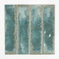 Vertical Plank Tile with Rusted Borders