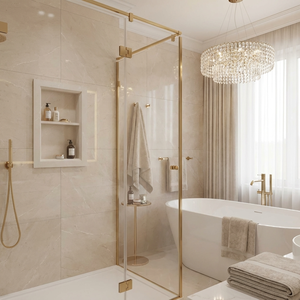 ArtiStone 16" x 24" Shower Niche in Cinderella Grey (Pre-Attached Shelf)