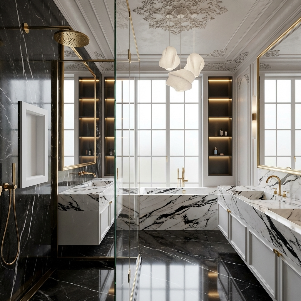 ArtiStone 16" x 24" Shower Niche in Super White (Loose Shelf)