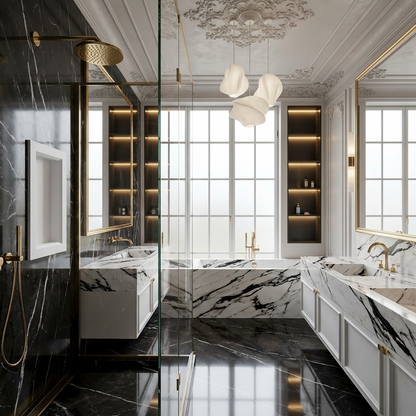 ArtiStone 16" x 24" Shower Niche in Super White (Loose Shelf)