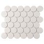 2" White Penny Tile