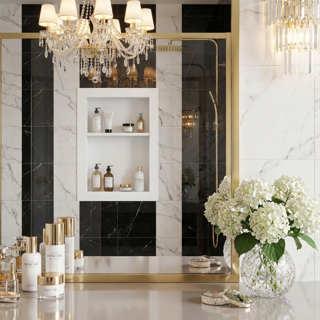 Trezza 16" x 24" Shower Niche in Pure White (Pre-Attached Shelf)