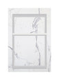 ArtiStone 16" x 24" Shower Niche in Calacatta (Pre-Attached Shelf)