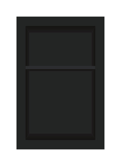 ArtiStone 16" x 24" Shower Niche in Pure Black (Pre-Attached Shelf)