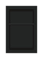 ArtiStone 16" x 24" Shower Niche in Pure Black (Pre-Attached Shelf)