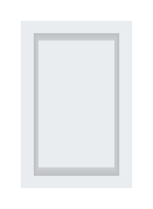 ArtiStone 16" x 24" Shower Niche in Super White (Loose Shelf)